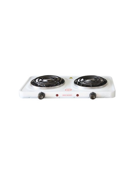 Parrilla Eléctrica Doble MAYWARE Doble HY2000A 2000 W -Blanca - Envío Gratuito