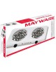 Parrilla Eléctrica Doble MAYWARE Doble HY2000A 2000 W -Blanca - Envío Gratuito