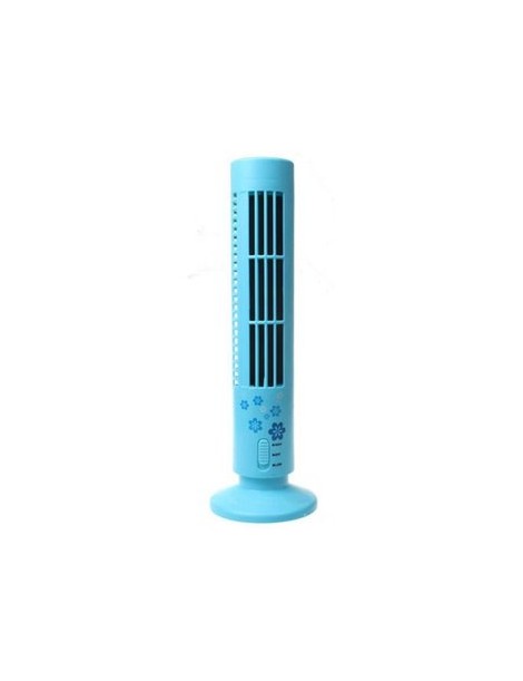 E-Thinker Ventilador Del Aire Acondicionado MINI Ventilador USB – AZUL - Envío Gratuito