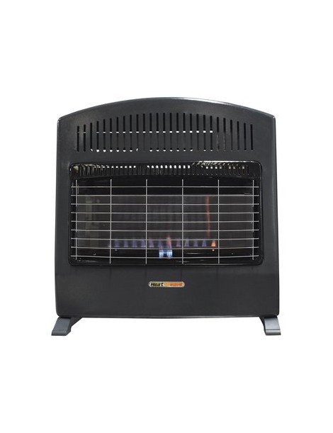 Calefactor de Ambiente Heat Wave HG90WBF Gas LP Flama Azul-Gris - Envío Gratuito