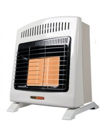 Calefactor de Ambiente Heat Wave HG3W Gas LP 3 Radiantes-Marfil - Envío Gratuito