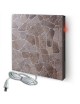 Calefactor de Pared Ultradelgado de Porcelanato Piedras 55x55cm 330w CalorSolar CERATI - Envío Gratuito