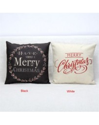 Hot decoraciones de Navidad para la Navidad Letra Inicio de la vendimia Sofá cama Almohada Decoración Navidad - Envío Gratuito