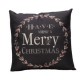 Hot decoraciones de Navidad para la Navidad Letra Inicio de la vendimia Sofá cama Almohada Decoración Navidad - Envío Gratuito