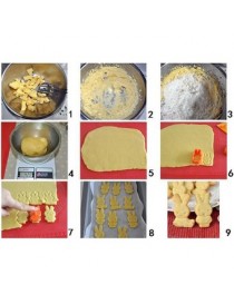 Generic La Forma Del Conejo Fondant Cortador De La Torta Cortador De Galletas émbolo - Envío Gratuito