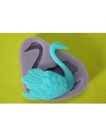 Generic Cisne Silicona Molde De Arcilla Modelo Para Pastel Fondant Torta Decoración - Envío Gratuito