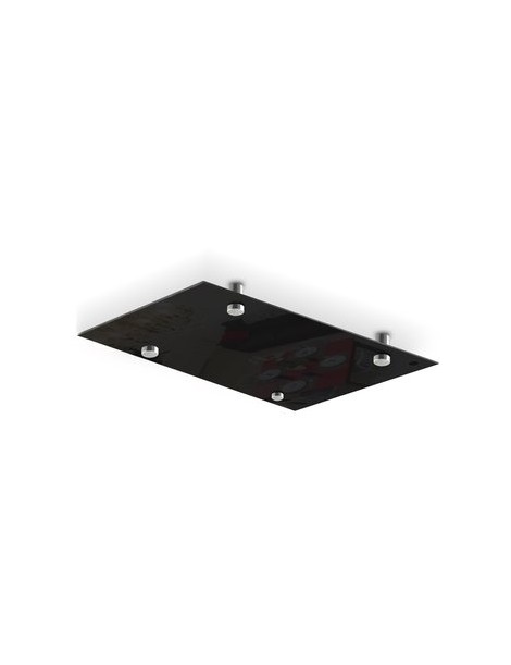 Calefactor de Techo Cristal Negro 60x90cm 660w CalorSolar CERATI 343CaSol-TN4 -Negro - Envío Gratuito