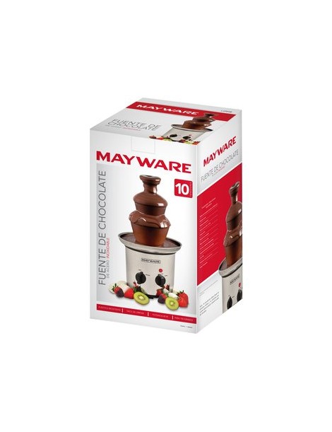 Fuente de Chocolate Mayware L-CF672B Electrica 3 Niveles Nuevo-Acero - Envío Gratuito