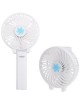 Mini USB portátil del ventilador del Plegable velocidad ajustable recargable portátil -- Blanco - Envío Gratuito