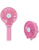 Mini USB portátil del ventilador del Plegable velocidad ajustable recargable portátil -- Rosa - Envío Gratuito