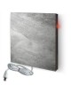 Calefactor de Pared Ultradelgado de Porcelanato Amatista 55x55cm 330w CalorSolar CERATI 306CaSol -Gris con tonos blancos - Envío