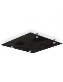 Calefactor de Techo Cristal Negro 60x60cm 330w CalorSolar CERATI 342CaSol-TN -Negro - Envío Gratuito