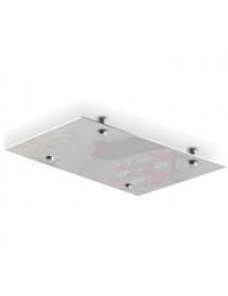 Calefactor de Techo Cristal Blanco 60x90cm 660w CalorSolar CERATI 343CaSol-TB4 -Blanco - Envío Gratuito