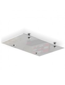 Calefactor de Techo Cristal Blanco 60x90cm 550w CalorSolar CERATI 343CaSol-TB3 -Blanco - Envío Gratuito