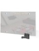 Calefactor de Techo Cristal Blanco 60x90cm 550w CalorSolar CERATI 343CaSol-TB3 -Blanco - Envío Gratuito