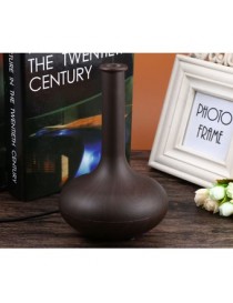 Humidificador de aire Ultrasonic Aroma Diffuser -marrón oscuro US PLUG - Envío Gratuito