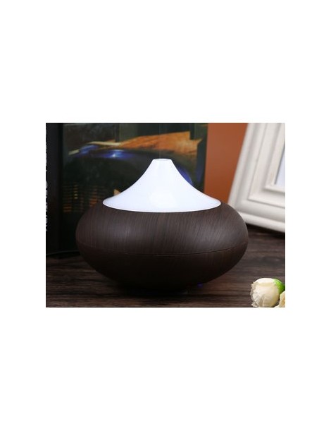 Humidificador de aire Ultrasonic Aroma Diffuser -marrón oscuro EU PLUG - Envío Gratuito