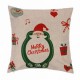 Navidad De Los Alces De La Vendimia Ciervos Santa Claus Cojín Sofá Cama Inicio Funda De Almohada Decoración - Envío Gratuito