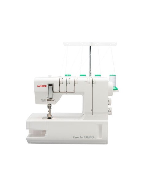 Maquina Collaretera Janome 2000CPX - Blanco - Envío Gratuito