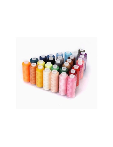 MagiDeal Hilos De Coser De Poliéster Acolchar 40s / 2 Paquete De 30 Carretes De Colores Variados - Envío Gratuito