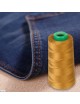 MagiDeal Carrete De Hilo De Poliéster Pantalones Vaqueros De Costura Para 20 Máquinas De Coser / 2 De Oro - Envío Gratuito