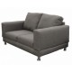 Love Seat Moderno Creed Fabou Muebles - Gris - Envío Gratuito