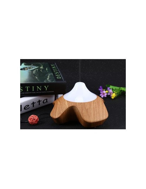 Humidificador de aire Ultrasonic Aroma Diffuser -marrón claro US PLUG - Envío Gratuito