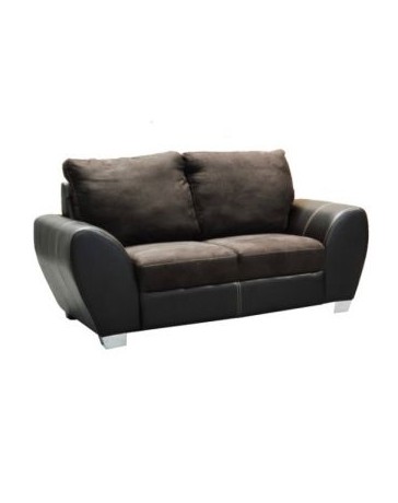 Love Seat Moderno Bronte Fabou Muebles - Cafe - Envío Gratuito