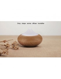 Humidificador de aire Ultrasonic Aroma Diffuser -marrón claro US PLUG - Envío Gratuito