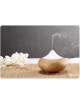 Humidificador de aire Ultrasonic Aroma Diffuser -marrón claro US PLUG - Envío Gratuito