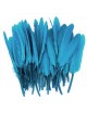 Generic 50pcs Teñido Pluma De Ganso 4-6 Pulgadas Azul Dyed Goose Feather - Envío Gratuito