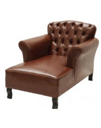 Sillon Cameron Capitoneado Largo Fabou Muebles - Envío Gratuito