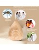 S3 Ultrasonic Aroma Diffuser LED Light Humidifier Aromatherapy Care Purifier Mist Maker 12W - Envío Gratuito