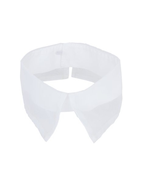 Generic Organza Blanco Señaló Escote Charming Collar Apliques De Costura - Envío Gratuito