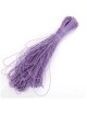 Generic 45 Metros De Cordón De Algodón Encerado Cadena De 1 Mm - Lavender - Envío Gratuito