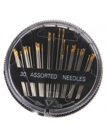 MagiDeal 30pcs Agujas De Coser A Mano Surtidos Bordado Remendar Acolchar Artesanía - Envío Gratuito