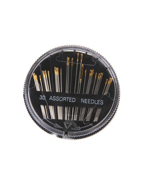 MagiDeal 30pcs Agujas De Coser A Mano Surtidos Bordado Remendar Acolchar Artesanía - Envío Gratuito