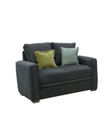 Love Seat Moderno Dorian Fabou Muebles - Gris - Envío Gratuito