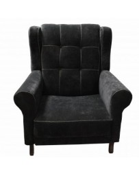 Sillon Moderno Lander Fabou Muebles - Negro - Envío Gratuito