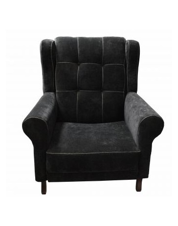 Sillon Moderno Lander Fabou Muebles - Negro - Envío Gratuito