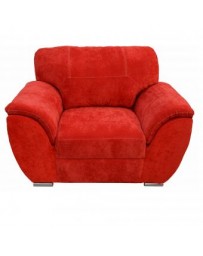 Sillon Moderno Pekin Fabou Muebles - Rojo - Envío Gratuito