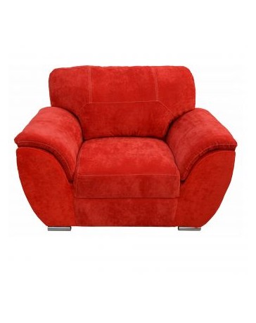 Sillon Moderno Pekin Fabou Muebles - Rojo - Envío Gratuito