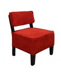 Sillon Naia De Fabou - Rojo, Moderno - Envío Gratuito