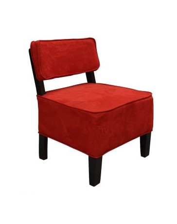 Sillon Naia De Fabou - Rojo, Moderno - Envío Gratuito