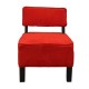 Sillon Naia De Fabou - Rojo, Moderno - Envío Gratuito