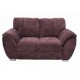 Love Seat Moderno Pekin Fabou Muebles Purpura - Envío Gratuito