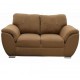 Love Seat Moderno Pekin Fabou Muebles Nogal - Envío Gratuito