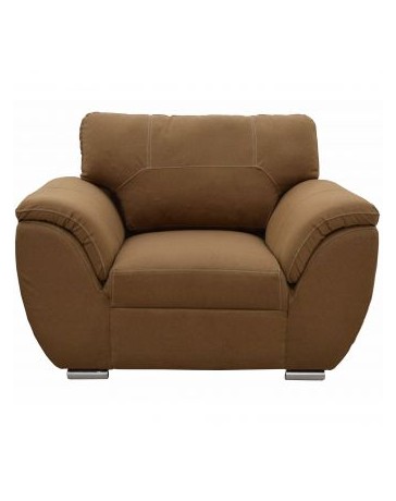 Sillon Moderno Pekin Fabou Muebles Nogal - Envío Gratuito