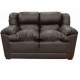 Love Seat Moderno Bom Fabuebles Chocolate - Envío Gratuito