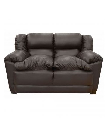 Love Seat Moderno Bom Fabuebles Chocolate - Envío Gratuito